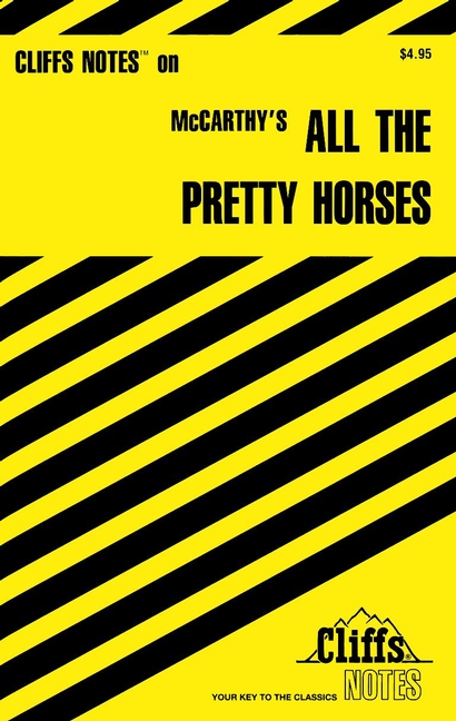 Cover image for CliffsNotes on McCarthy's All the Pretty Horses